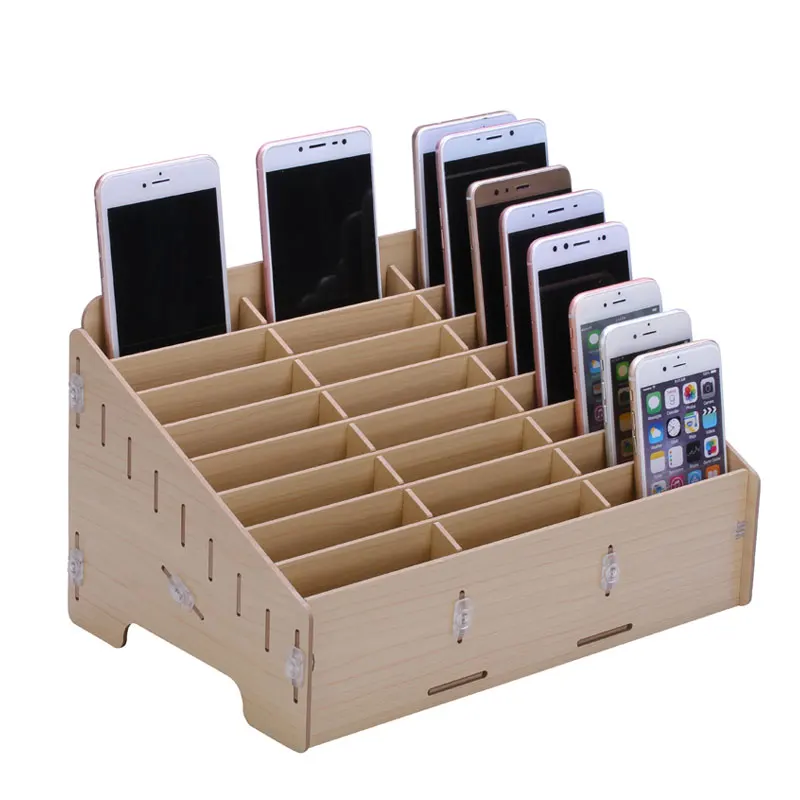 Mobile Phone Storage Box With 12 24 Compartment Buy Plastic Storage