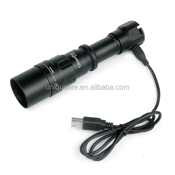 UniqueFire 1605 50mm CREE XM-L2 10W long range hunting led torch flashlight