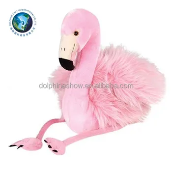 fluffy flamingo toy