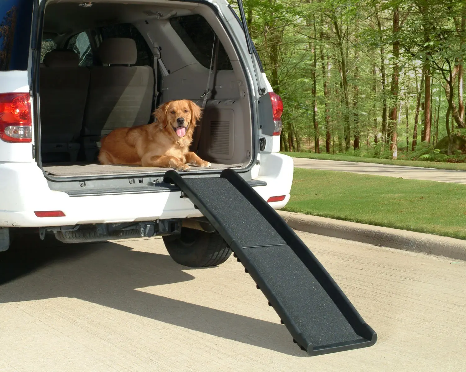 Dog Car Plastic Telescoping Folding Foldable Bed Steps Adjustable