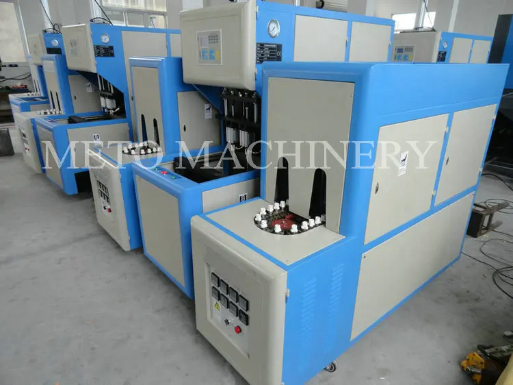 Taizhou Huangyan 2 cavities Semi-Automatic PET Bottle Machine / Blowing Machine / Blower