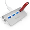 New gadget 2018 4 Usb 3.0 hub 5 Gbps Usb 3.0 adapter with built-in LED indicator