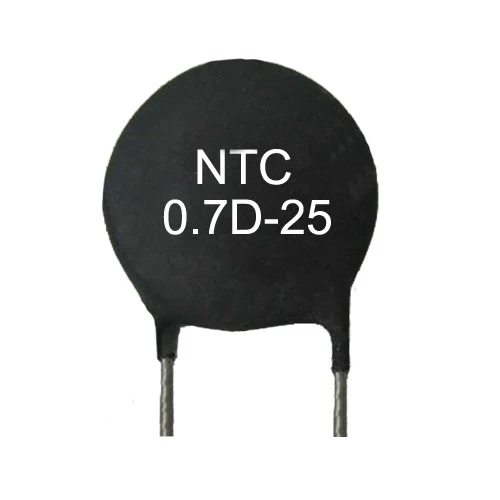 0.7ohm D25 NTC Termistor para Luces de Termómetro de Resistencia