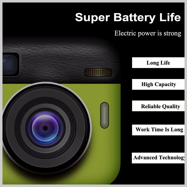 HSU 2100mAh بطارية ليثيوم أيون قابلة للشحن ENEL15 EN EL15 EN-EL15 لنيكون Coolpix D500 D600 D610 D750 D800 D800E D810 D810A