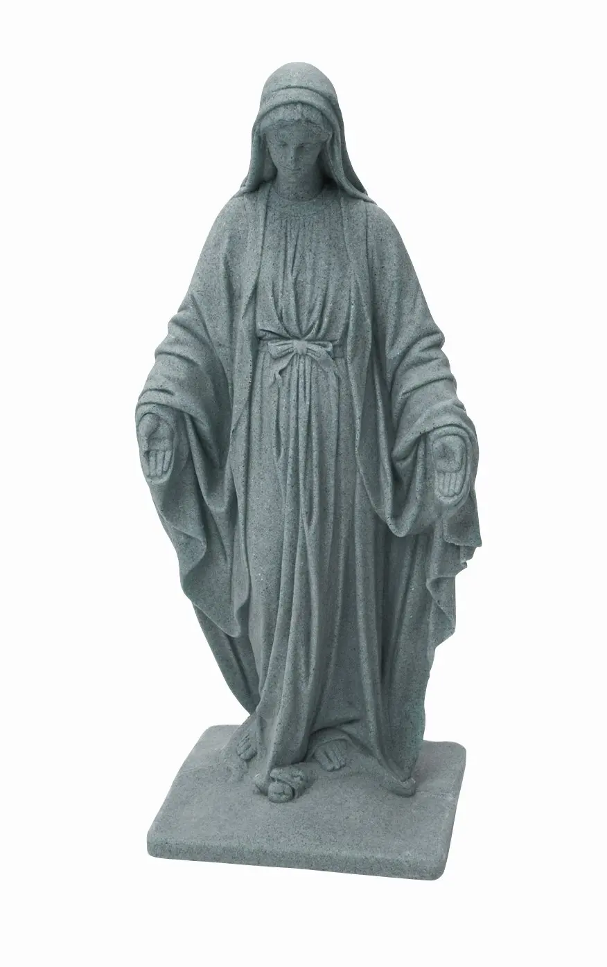 virgin mary plastic statue