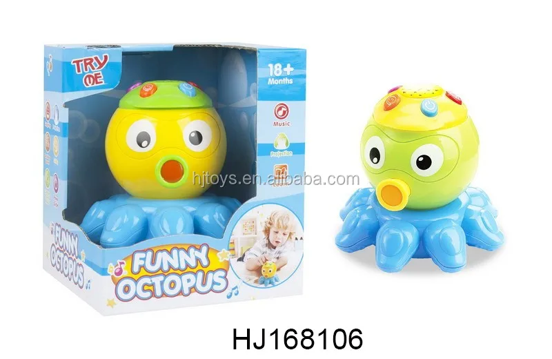 music octopus toy
