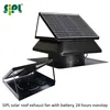 Roof Top Mounted Fire-Resistant Commercial Industrial Exhaust Vent Tools Sunny CE Approved Solar Battery DC Air Ventilating Fan