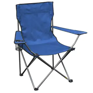 Portable foldable folding fishing camping hiking chair with cup holder