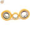 Mingze 60 70 80 82 84 85 mm PU on Steel Electric Forklift Load Roller/Trailer Truck Roller/Equipment Handler Roller