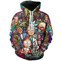 

Rick and Morty Hoodies By Art 3D Unisex Sweatshirt Men Brand Hoodie Comic Casual Tracksuit Pullover DropShip Streetwear