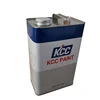 4L Hot F-style Square KCC Paint Tin Can Container with Metal Handle and Screw Cap