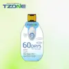 TZ-USB02 real-time logging temperature alarm transportation using disposable usb temperature sensor