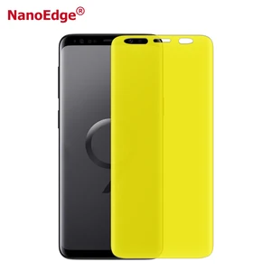 Nano edge 3D Curved Full Covered Screen Protector for Samsung Galaxy S9 Plus S7 edge Note 10 Screen Film