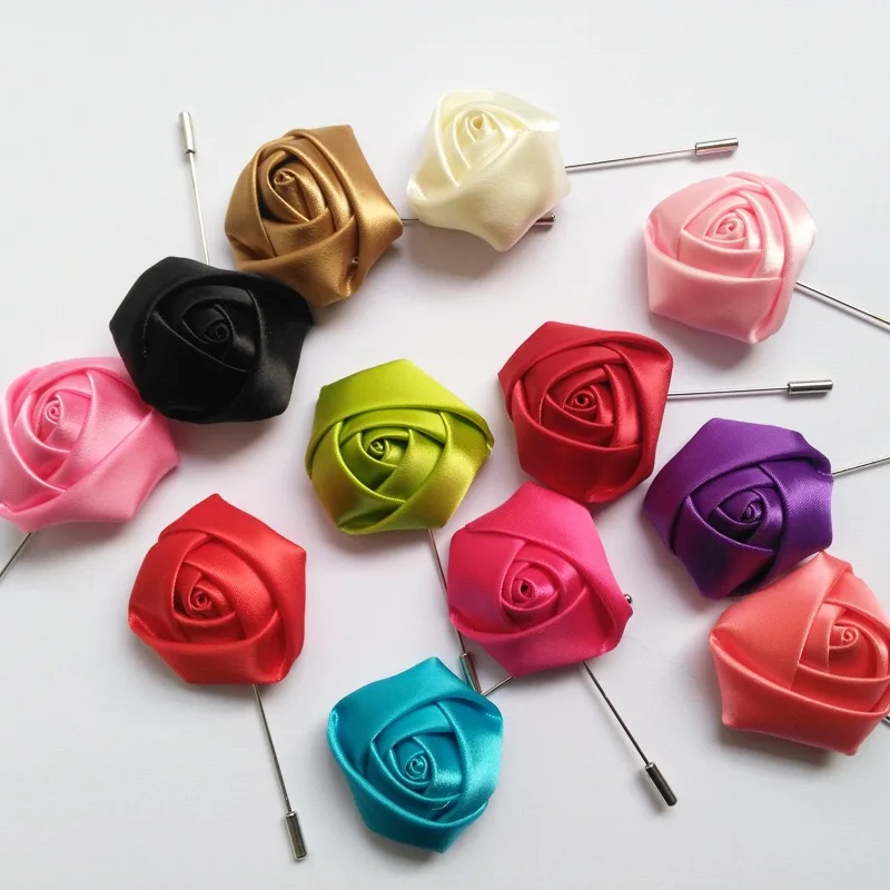 

Beautiful fabric hijab pins brooches corsage for women, Mix