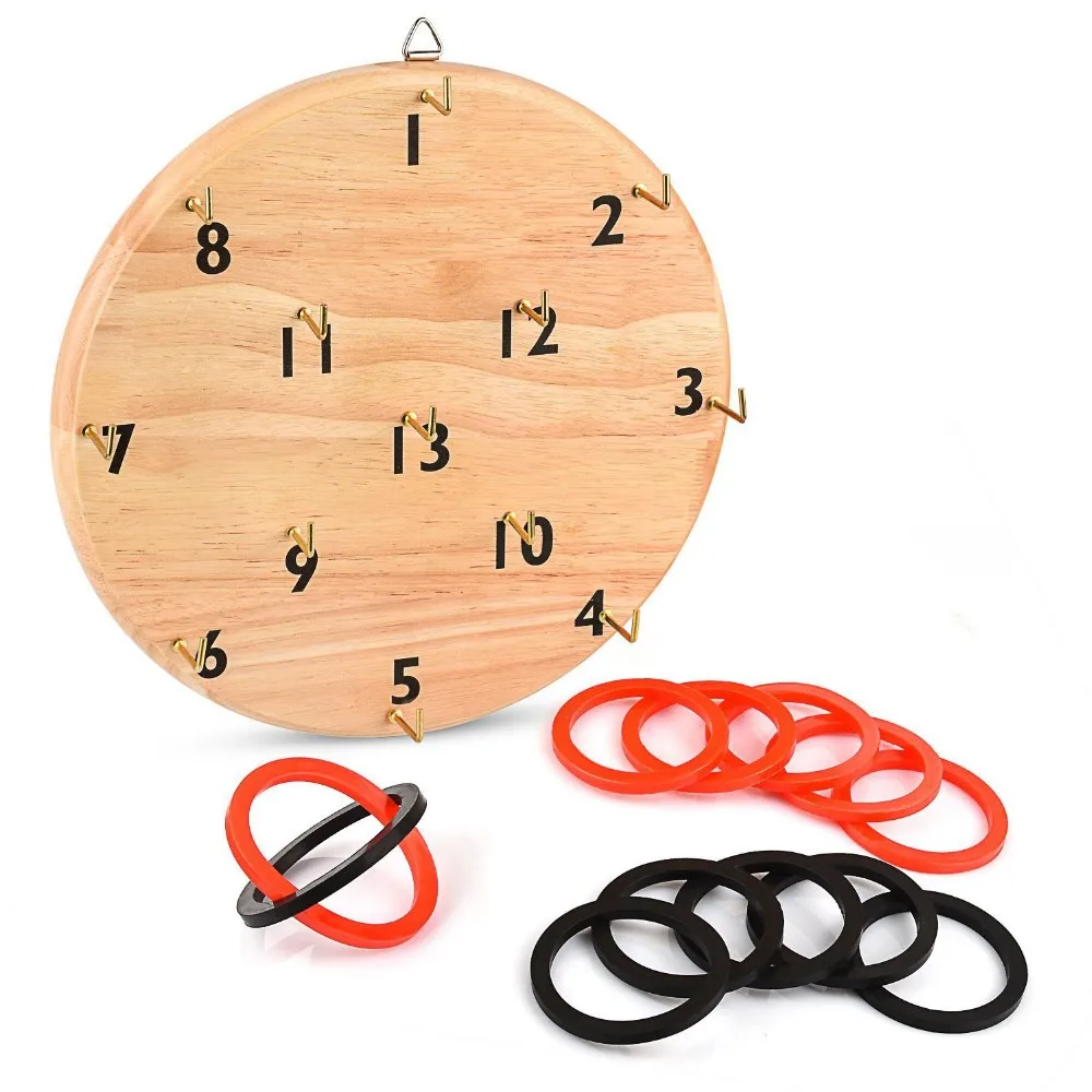 Wholesale Cheap Outdoor Solid Wood Hookey Ring Toss Game - Buy Hookey ...