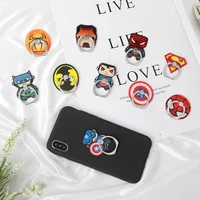 

Multi-functional Animated cartoon ring buckle car lazy desktop mobile phone holder