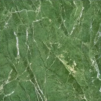 glossy polished porcelain glazed screen printing green floor tiles