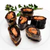 Japanese style kelp Roll with salmon