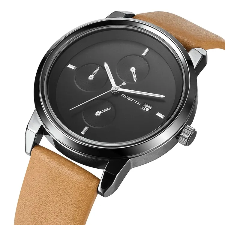 

RE 023 P Original Good Quality Leather Watch for unisex Stylish Wrap Quartz Casual Wristwatch Wholesale Watch