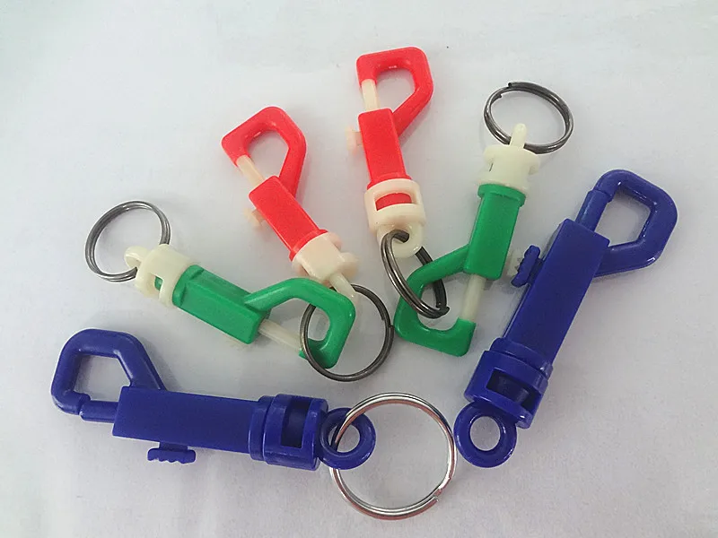 Delicate And Beautiful And Plastic Snap Hook With Key Ring Buy