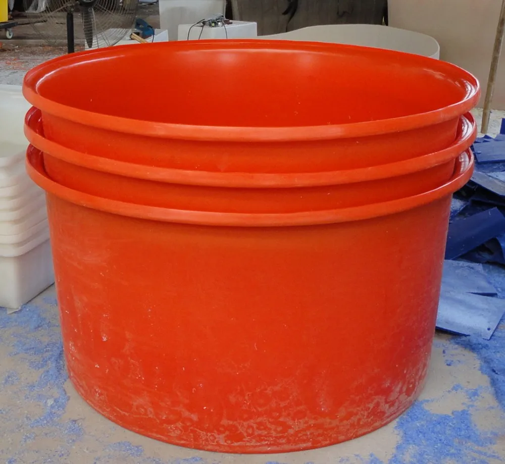 Growing Aquaponics 3500l Round Types Plastic Fish Farming ...