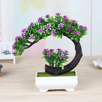 

Artificial plants trees bonsai flower plastic bonsai tree