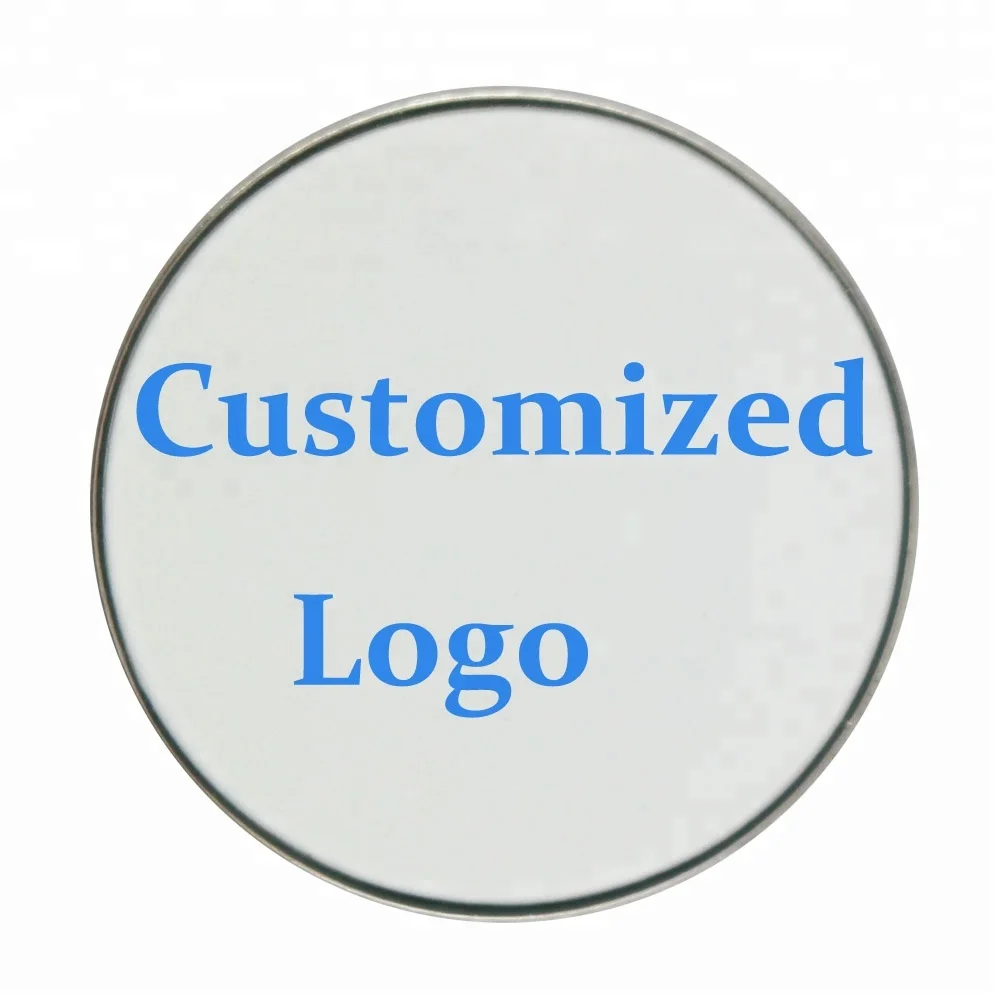 

Golf Club Customized Round Shaped Blank Metal Magnetic Golf Ball Marker Promotional Gifts