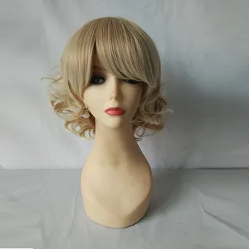 Fashion Short Blonde Curly Hairstyle Female Wig To Buy Buy