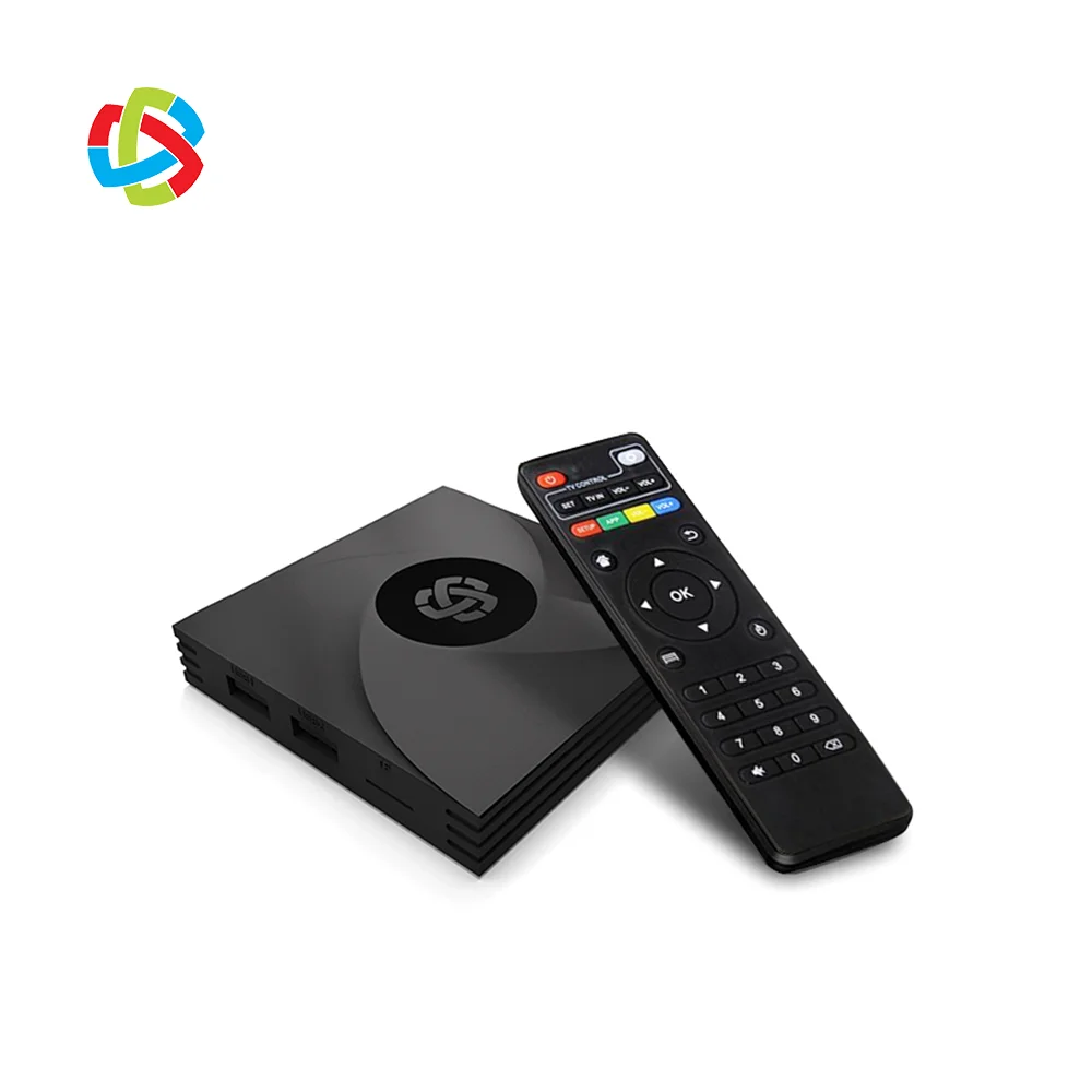 RK3328 Wifi 2.4G Android 9.0 IPTV Box HLQ 2GB 16GB Support Free Test