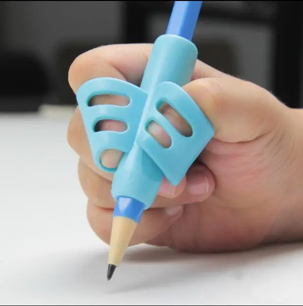 6PCS/Set Children Pencil Holder Pen Writing Aid Grip Posture Correction Tool Pen