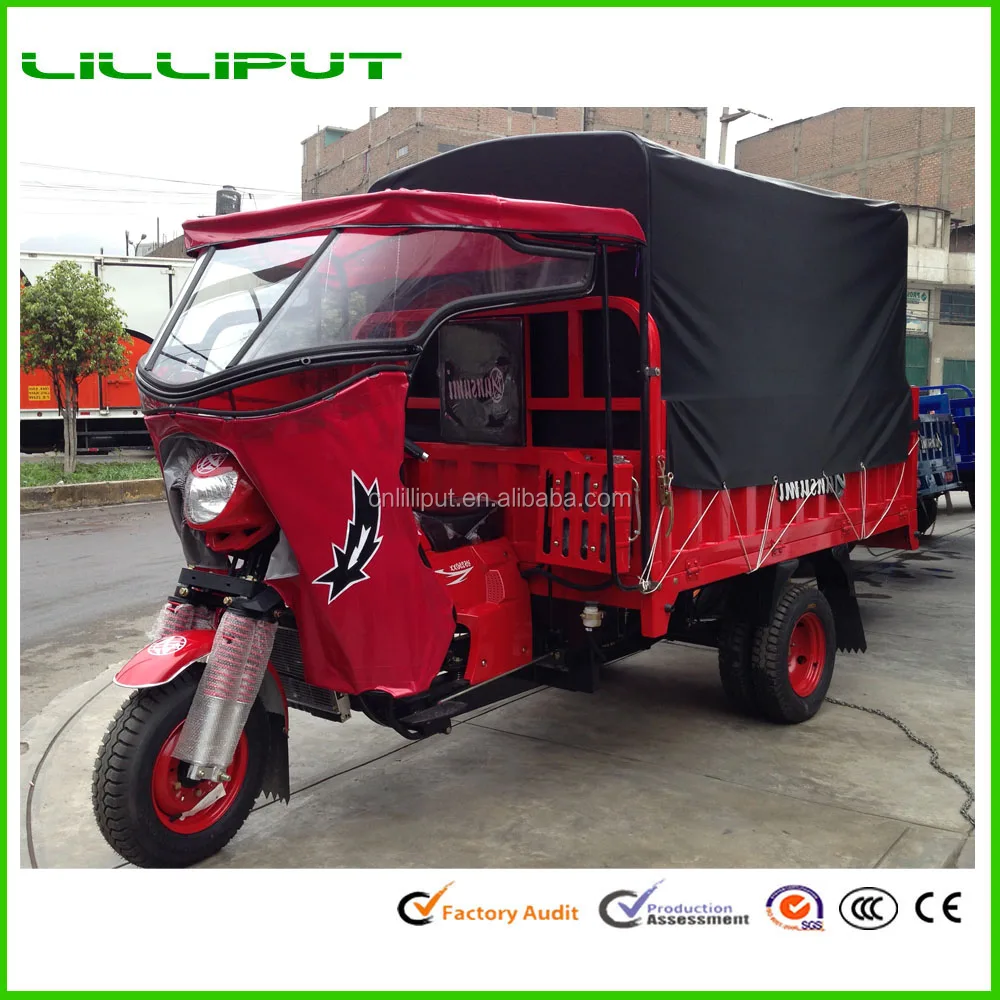 Haut Grade Lourds de Transport de Montagne 3 Roues Camion Tricycle