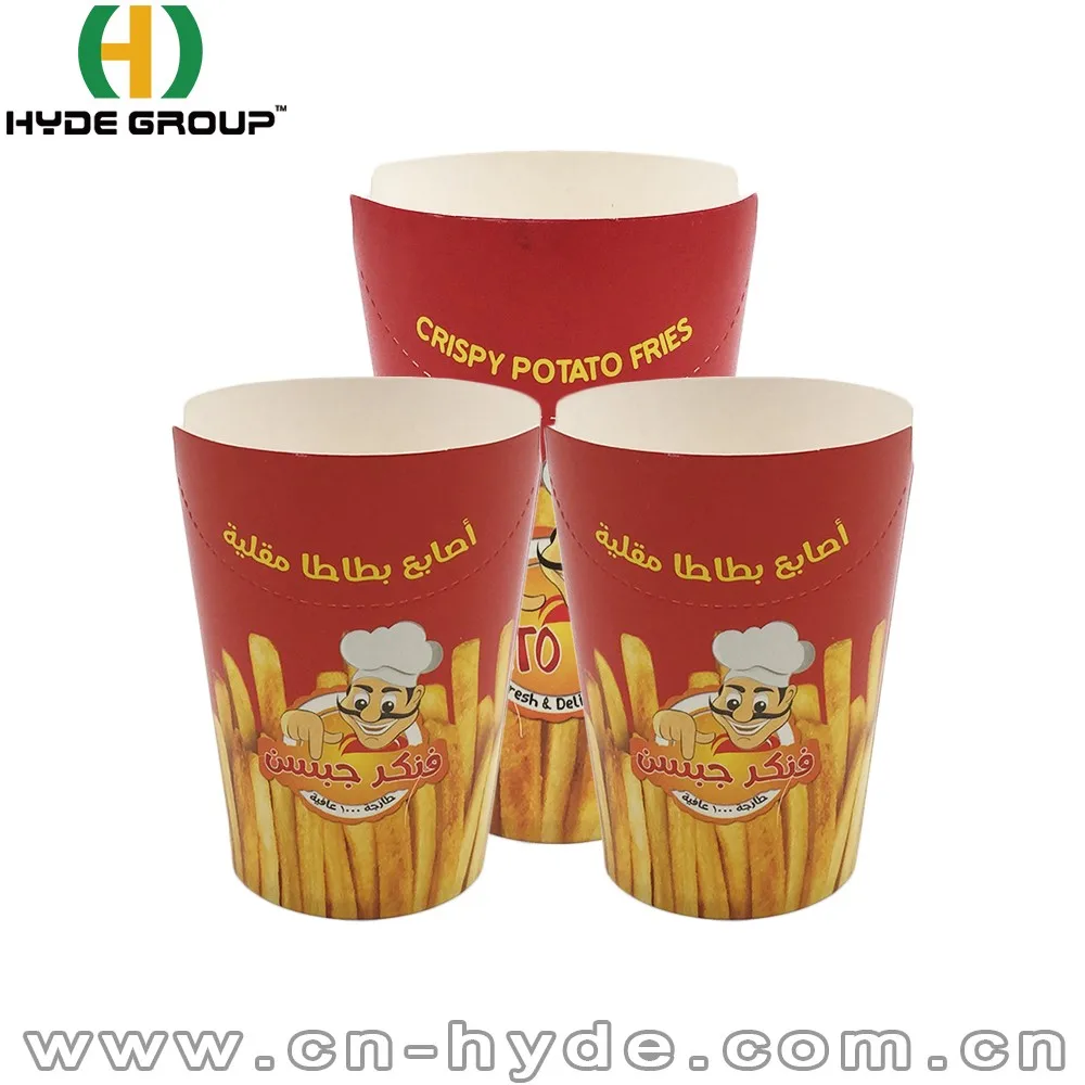 12oz Popular French Fry Paper Cup For Iraq Market - Buy Paper Cup ...