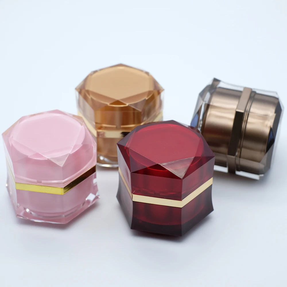 crystal cosmetics jar