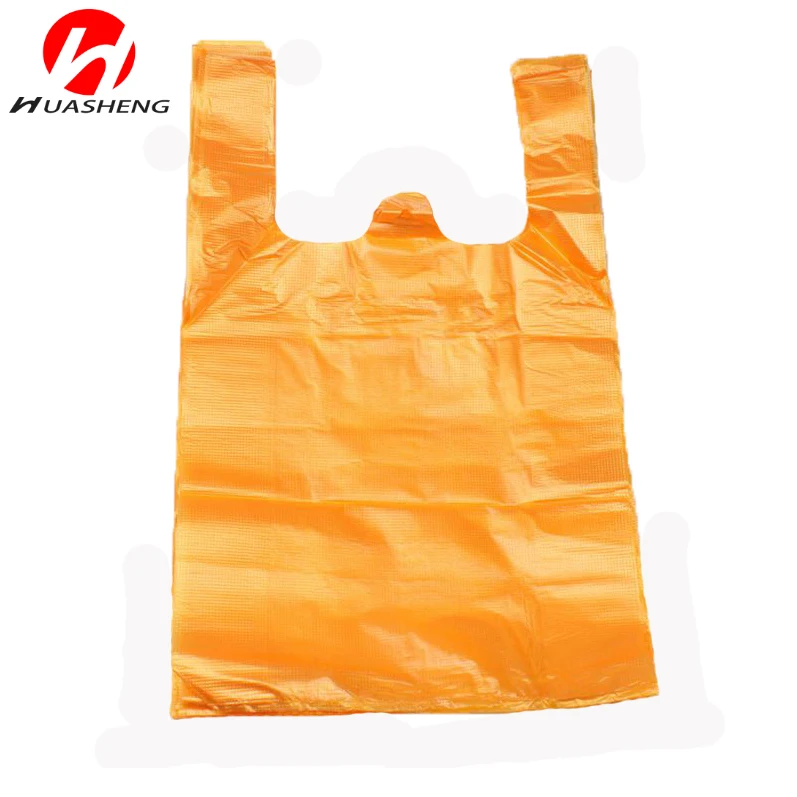 
Compostable Biodegradable Plastic T-shirt Carrier Bags 