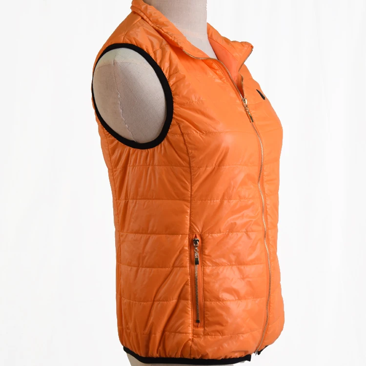 

Custom windproof waterproof heating orange hunting and man gym vest