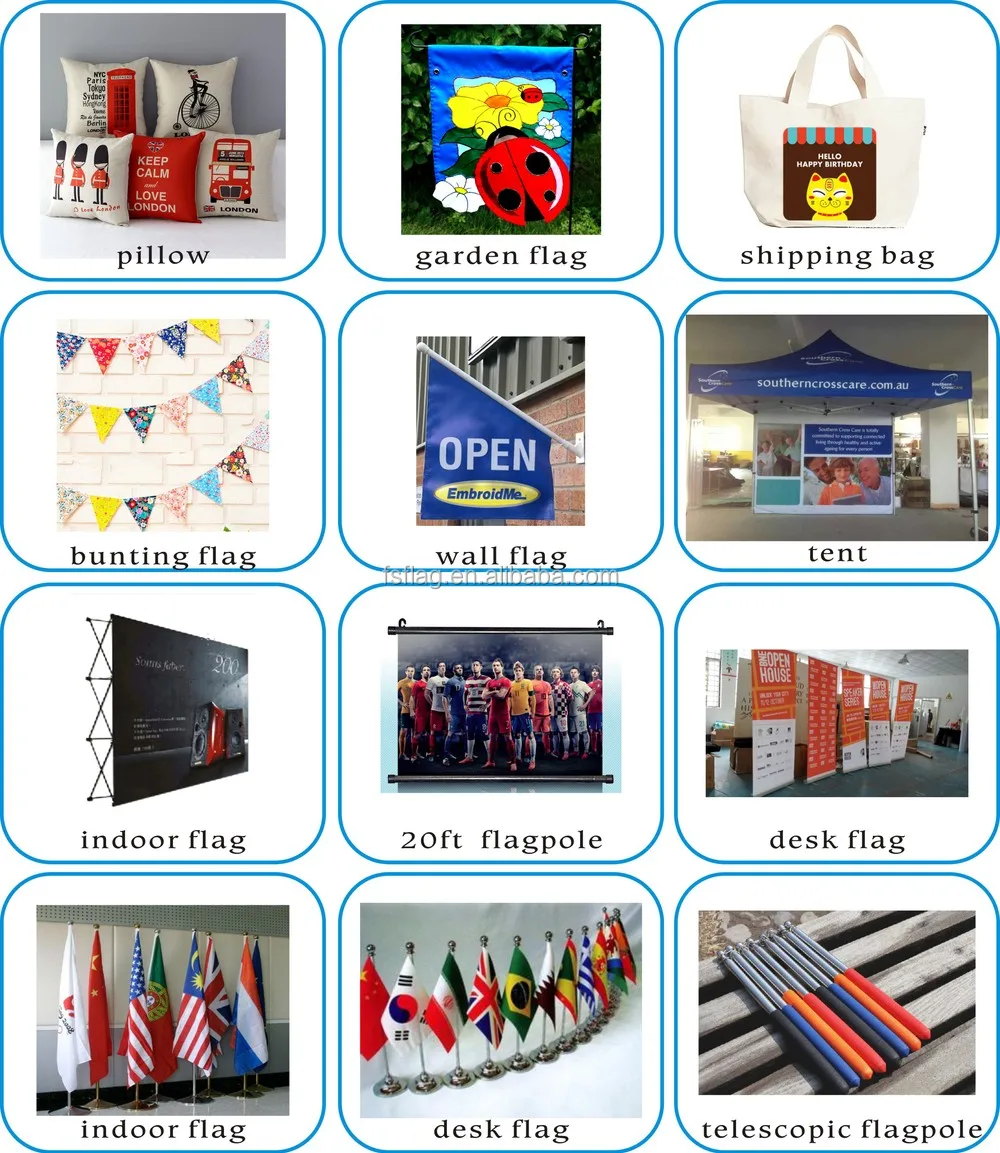 beautiful picture decorative flags advertising garden flags cheaps