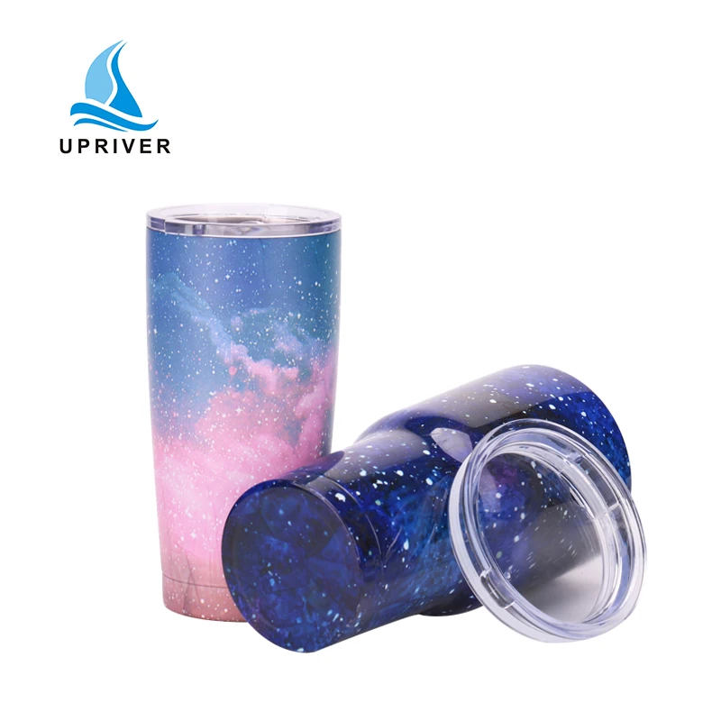 

Custom Printed Double Wall Vacuum Insulated Stainless Steel Coffee Mug Thermal Cup 20oz tumbler, Customized color