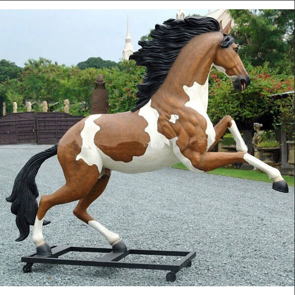 life size resin horse