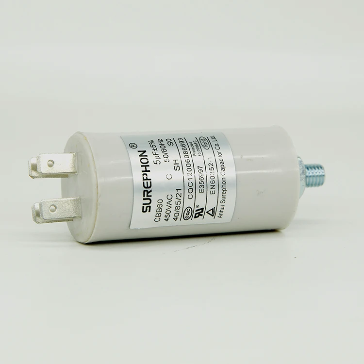 Factory Prices Cbb10uF/16uF/20uF/35uF/45uF/50uF/60uF 450Vac AC Motor Capacitor Hot Sales in Factories Capacitors