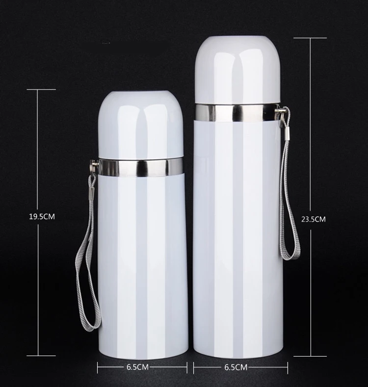 Stainless Steel Vacuum Cup Sublimation Thermos Flask For Heat Transfer