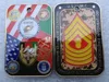 soft enamel carfts Technique and Metal souvenir large custom metal coins, square metal coins
