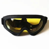 

Wholesale Cheap CE UV400 Night Vision Biker Motorcycle Ski Goggles Safety Sports Glasses