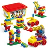Electric toy preschool boys and girls creative construction fun kit gifts with storage box ABS building blocks sets DIY toys