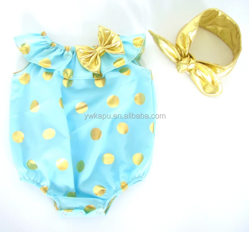 sequin baby romper