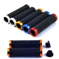 

YOUME 1 Pair Cycle Road MTB Bike Handlebar End Lock-On Plugs Bar Grips Caps Covers Bicycle Parts
