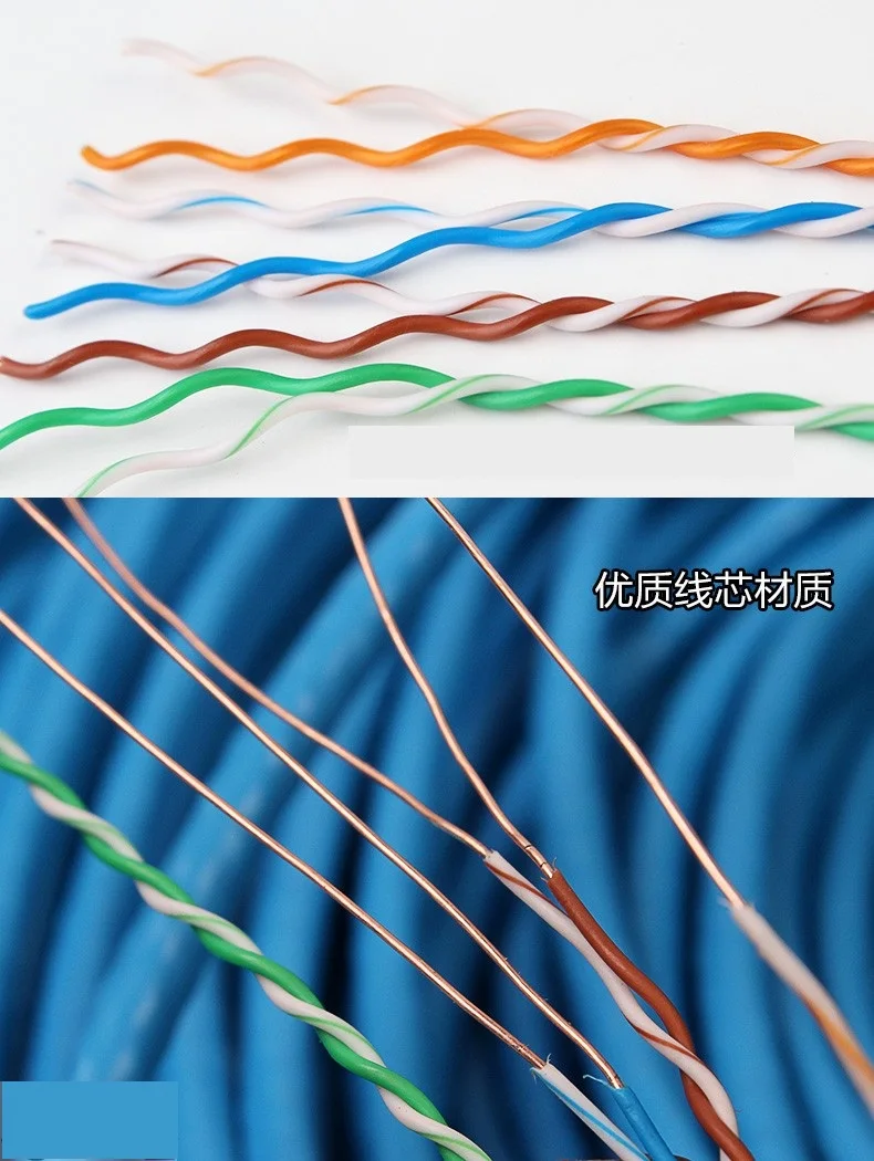 High Quality Cat6 Cable Manufacturers 305m Roll Price Utp Cat6 Indoor