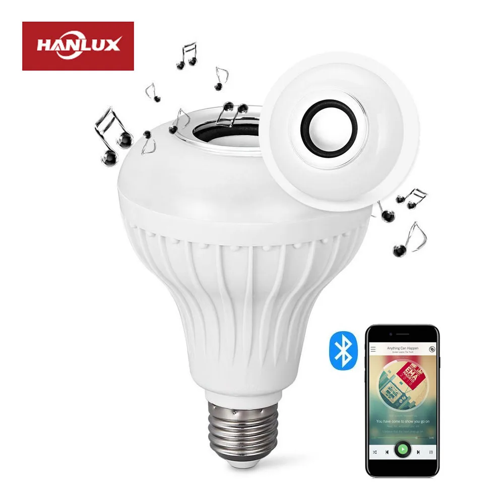 bluetooth speaker with led bulb