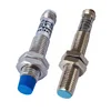 M8 Connector Type Metal Detector Inductive Proximity Sensor Switch 5Vdc/12V/24VDC NPN/PNP 3 Pins Wires IP67 Waterproof (IBEST)