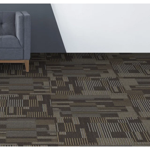 
WBA5 Commercial High Quality Thick Stain resistance PP Printed Wall to Wall Pattern Hotel Room Carpet 