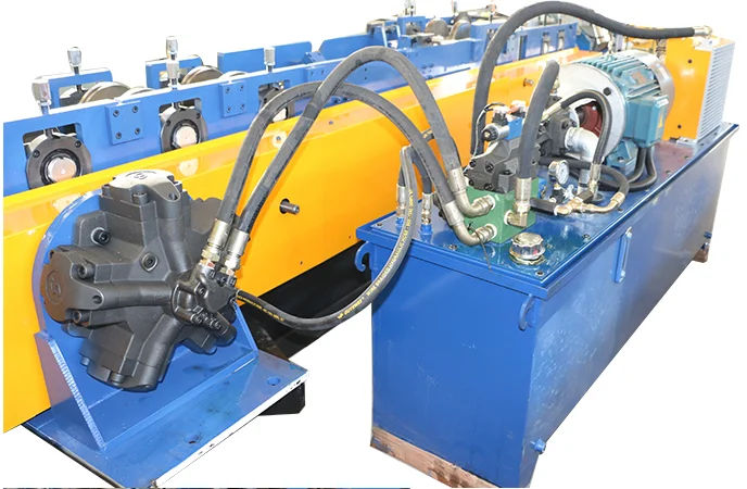 
Fully automatic cold steel strip profile c z purlin roll forming machinery roof truss shaping machine 